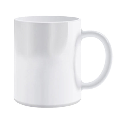 11oz White ceramic mug