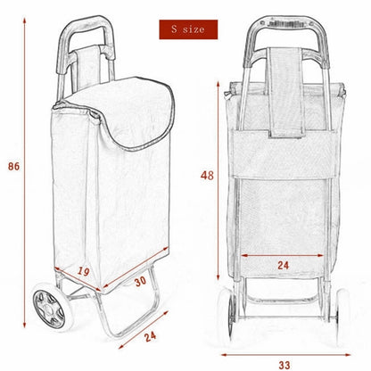Foldable Shopping Cart for Groceries