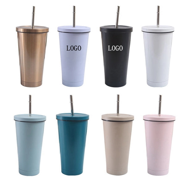 16oz Simple Modern Insulated Tumbler Cup with Straw Lid