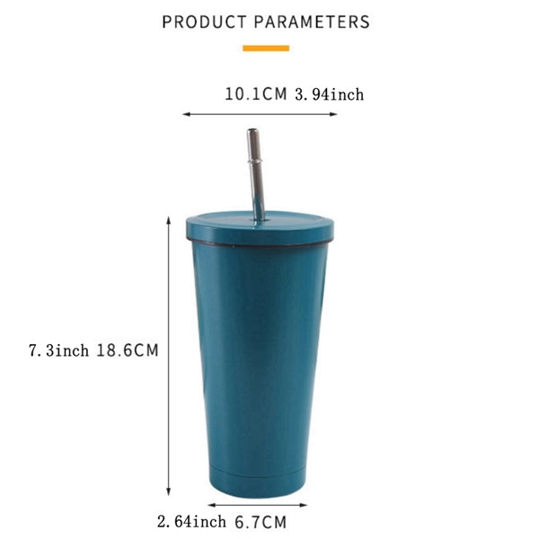16oz Simple Modern Insulated Tumbler Cup with Straw Lid