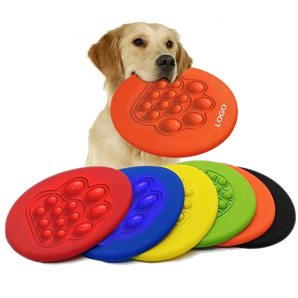 Durable Dog Flying Discs Stress Relief Toys