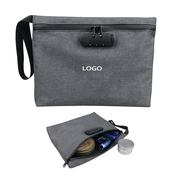 Smell Proof Stash Bag with Combination Lock