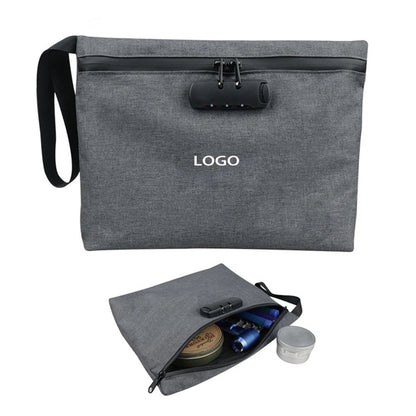 Smell Proof Stash Bag with Combination Lock