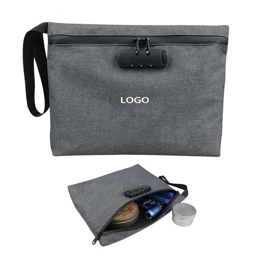 Smell Proof Stash Bag with Combination Lock