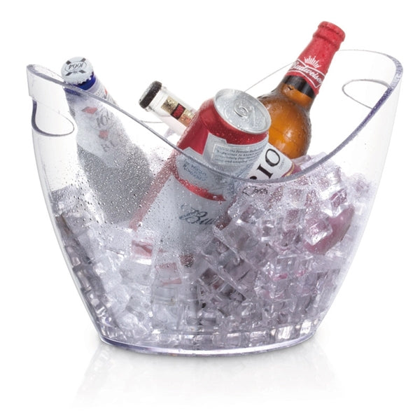 Plastic Oval Ice Buckets For Beer Bottle
