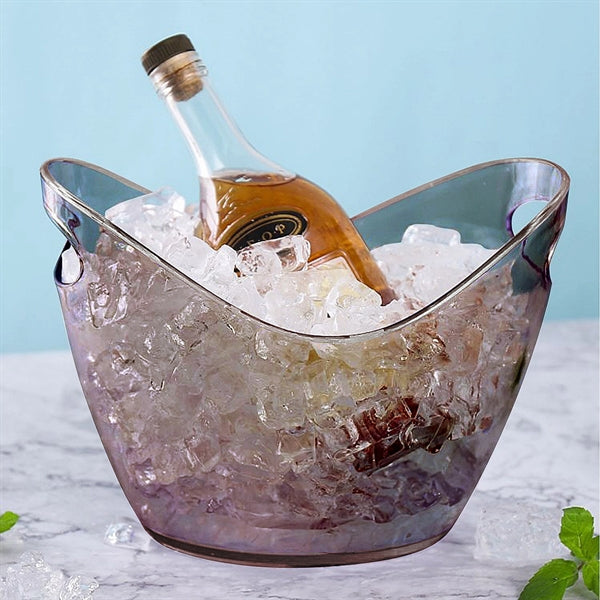 Plastic Oval Ice Buckets For Beer Bottle