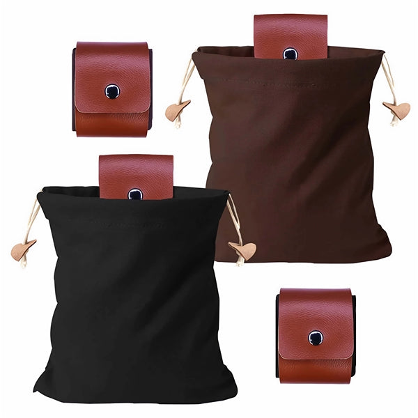 Canvas Foraging Bag Pouch for Hiking