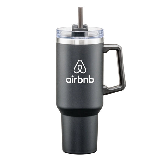 Makena Handle Travel Mug w/Straw - 40oz