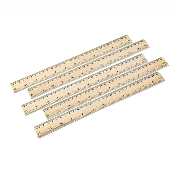 12 Inch Wooden Ruler