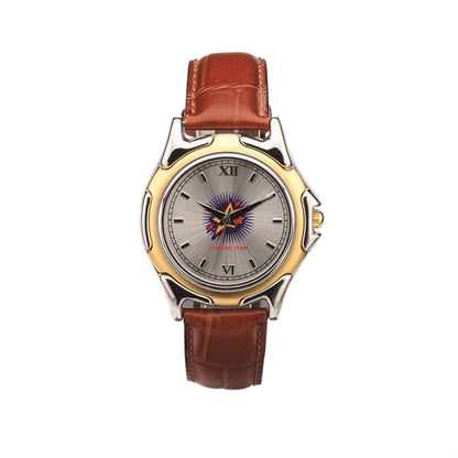 The St Tropez Watch - Mens - Brown Band