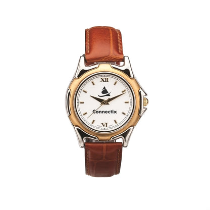 The St Tropez Watch - Mens - Brown Band