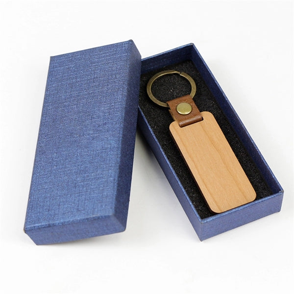 Custom Wood Keychain