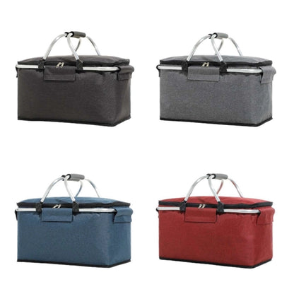 Collapsible Portable Picnic Basket Cooler