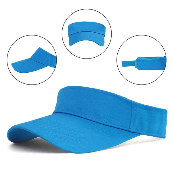 Cotton Twill Washed Visor