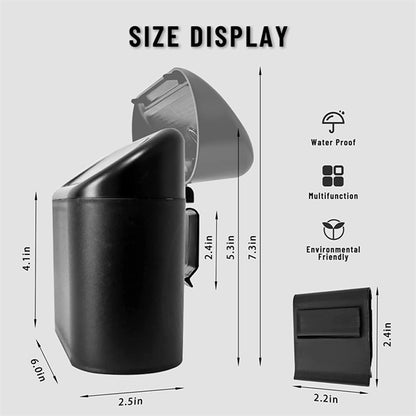 Portable Auto Car Hanging Trash Can