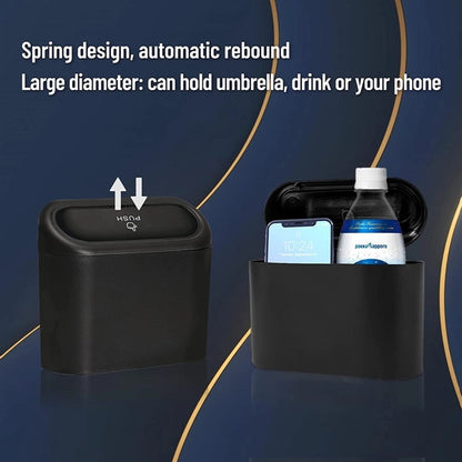 Portable Auto Car Hanging Trash Can