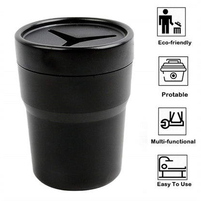 Car Trash Can with Lid