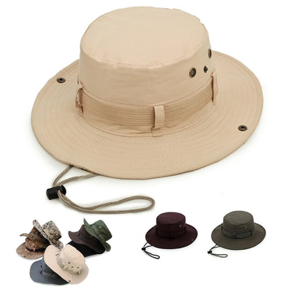 Wide Brim UV Protection Fisherman Bucket Hat