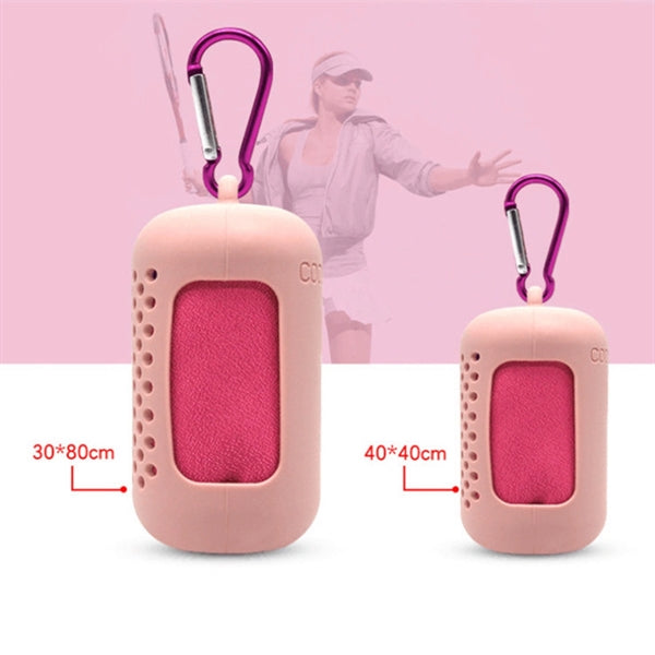 Mini Travel Sports Workout Cooling Sweat Towels with Box