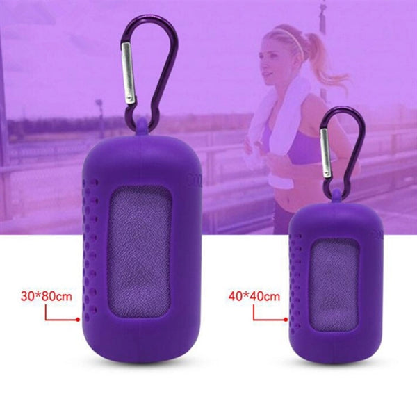 Mini Travel Sports Workout Cooling Sweat Towels with Box