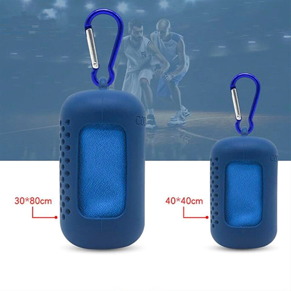 Mini Travel Sports Workout Cooling Sweat Towels with Box