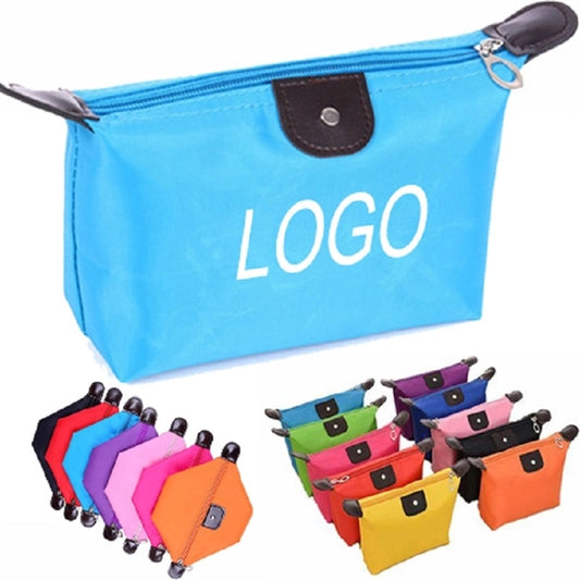 MOQ 20 Waterproof Dumpling Cosmetic Bags