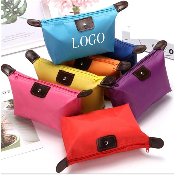MOQ 20 Waterproof Dumpling Cosmetic Bags