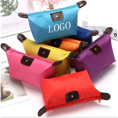 MOQ 20 Waterproof Dumpling Cosmetic Bags