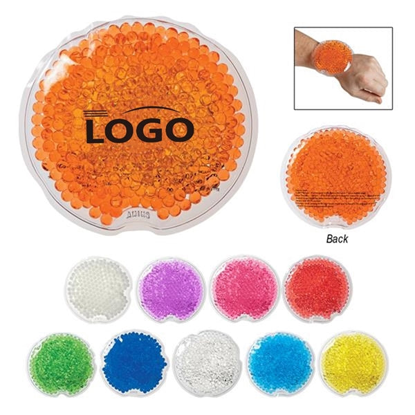 Small Round Gel Beads Hot/Cold Pack