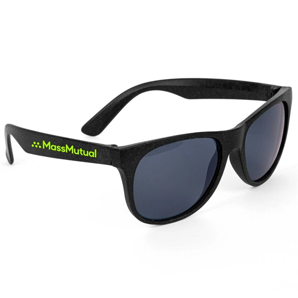Retro Wheat Straw Sunglasses