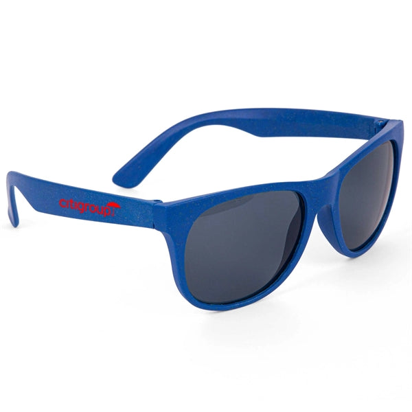 Retro Wheat Straw Sunglasses