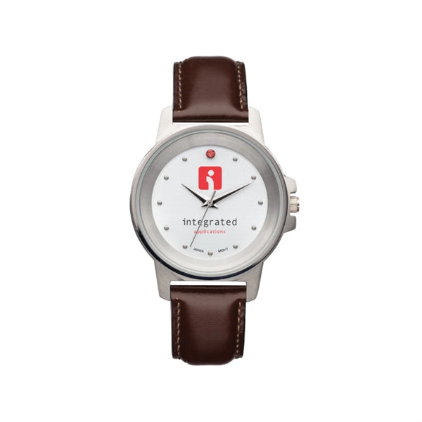 The Refined Watch - Ladies - Brown Band