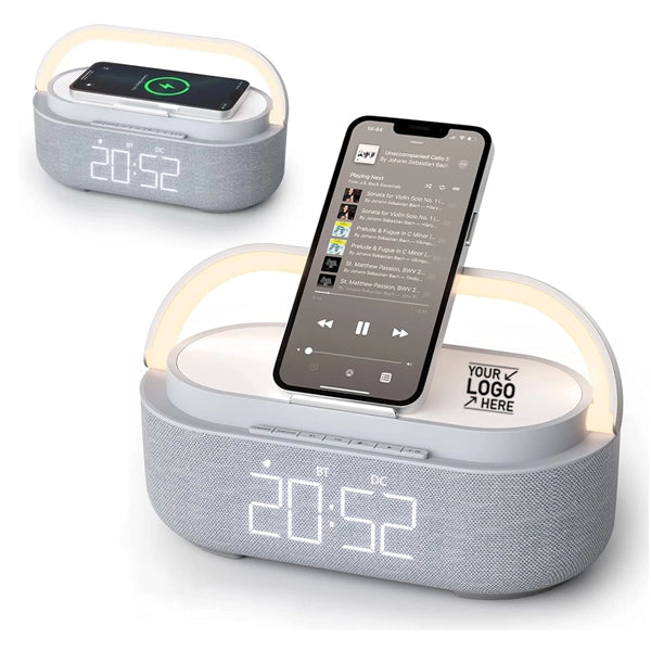 Digital Alarm Clock Wireless Speaker