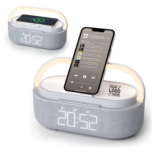 Digital Alarm Clock Wireless Speaker