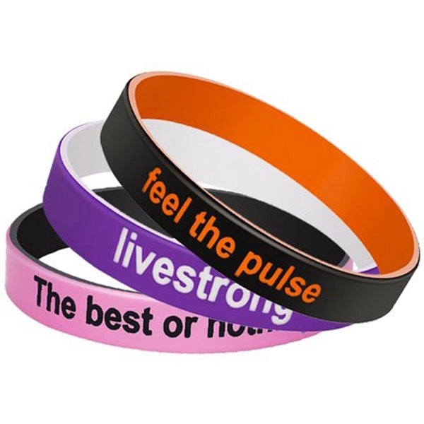 3/4 inch Dual Layered Wristband
