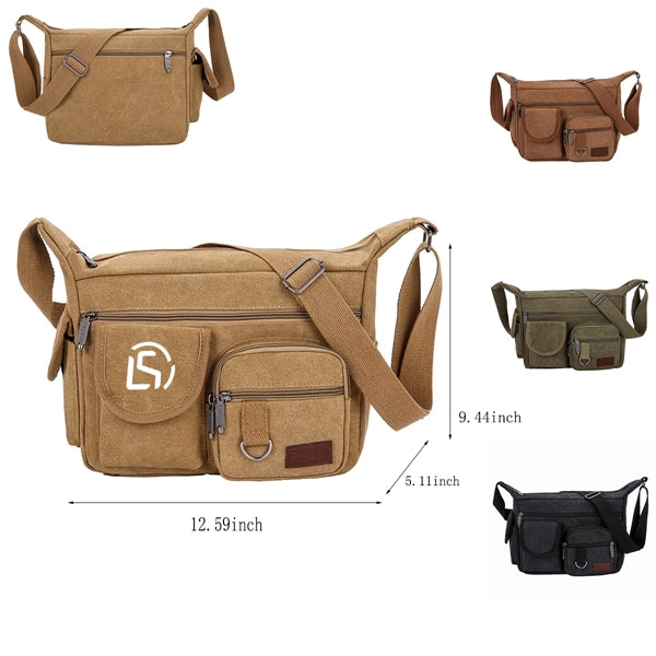 Canvas Satchel Bag