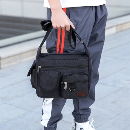 Canvas Satchel Bag