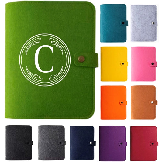 A5 Soft Felt Cover Notebook