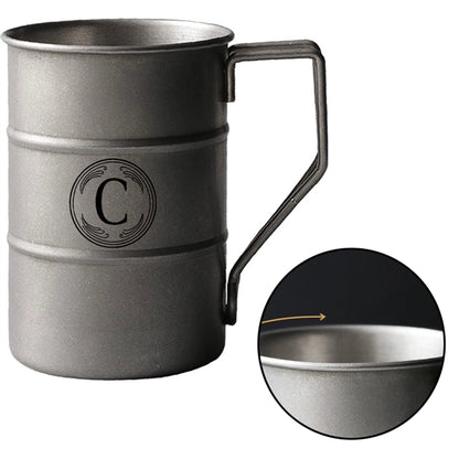 Vintage Stainless Steel Mug