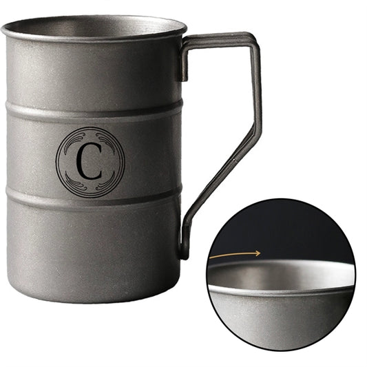 Vintage Stainless Steel Mug