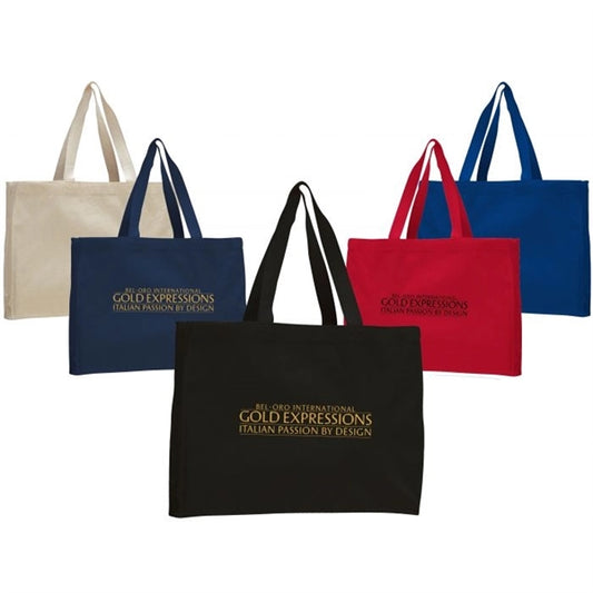 Cotton shopping Bag / Beach Tote with Self handles