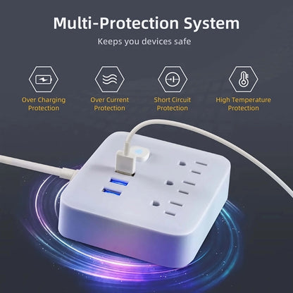 Power Strip With USB-A