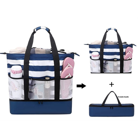 Beach Tote Bag with Cooler