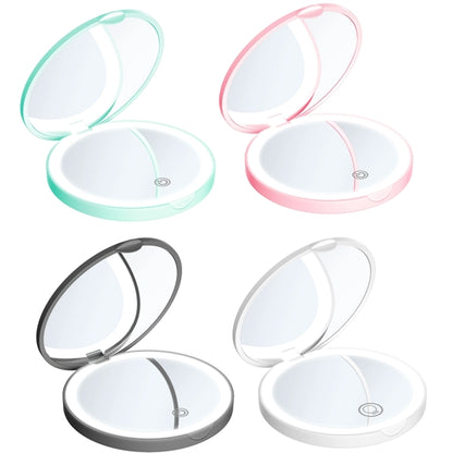 Compact Mirror With Led Light