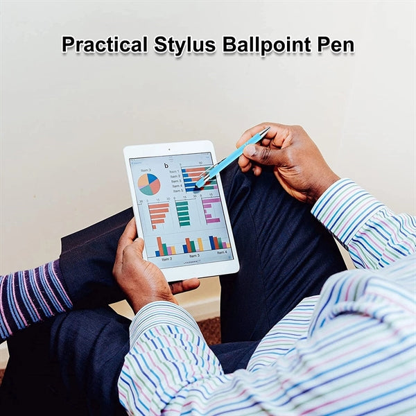 Ballpoint Pen with Stylus Tip