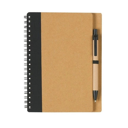 Spiral Notebook with Ballpoint Pen