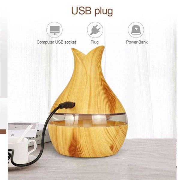 LED Color Changing Aromatherapy Diffuser Humidifier