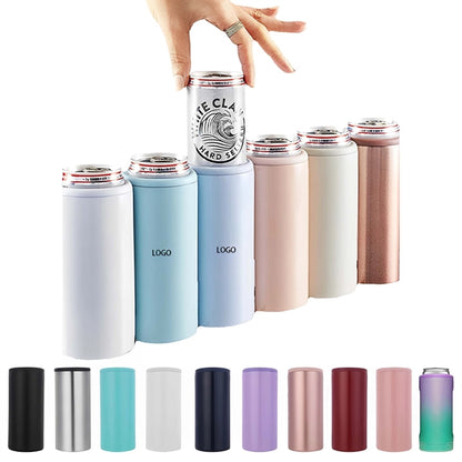 Can Cooler Insulated for 12oz Slim