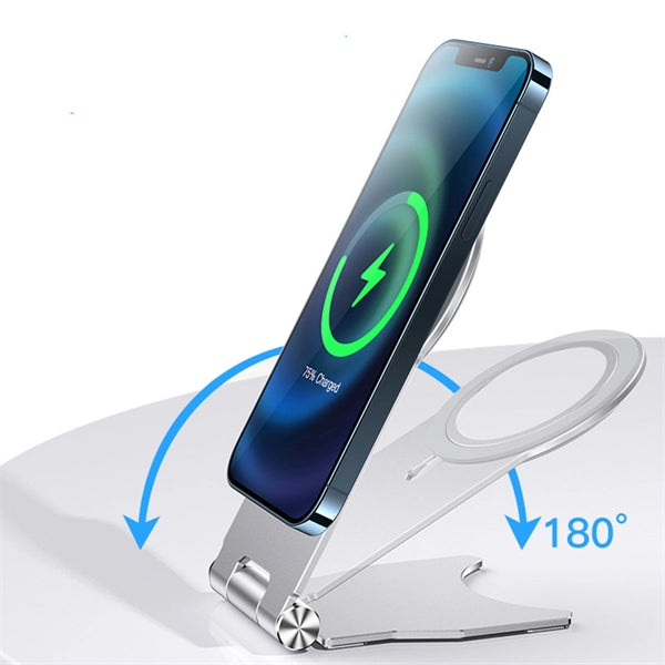 Foldable Magnetic Wireless Charger Stand