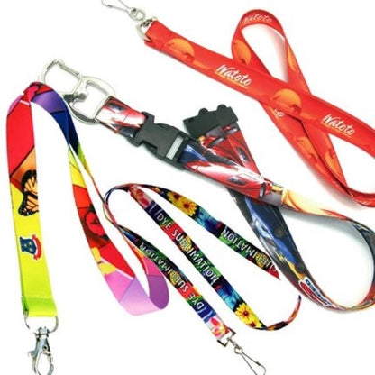 1 inch Full Color Lanyard-A